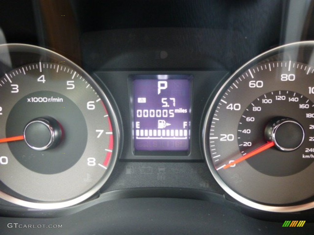 2014 Forester 2.5i Limited - Dark Gray Metallic / Platinum photo #20