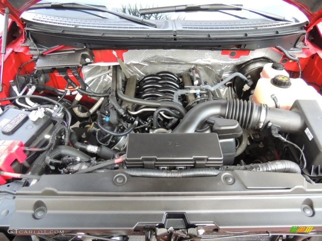 2012 Ford F150 XLT Regular Cab 5.0 Liter Flex-Fuel DOHC 32-Valve Ti-VCT V8 Engine Photo #84611737