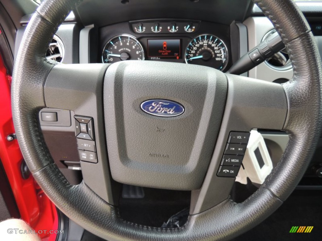 2012 Ford F150 XLT Regular Cab Steering Wheel Photos