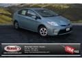 2013 Sea Glass Pearl Toyota Prius Three Hybrid  photo #1