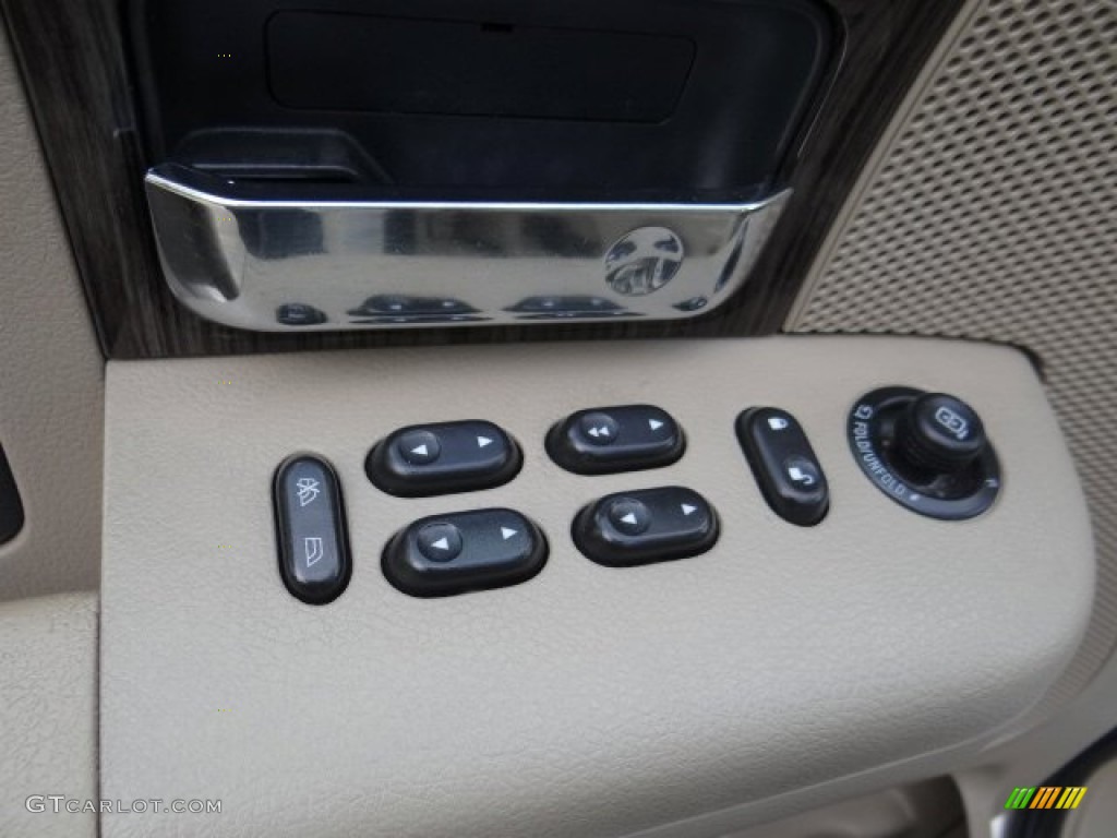 2008 F150 Limited SuperCrew - White Sand Tri-Coat / Tan photo #12