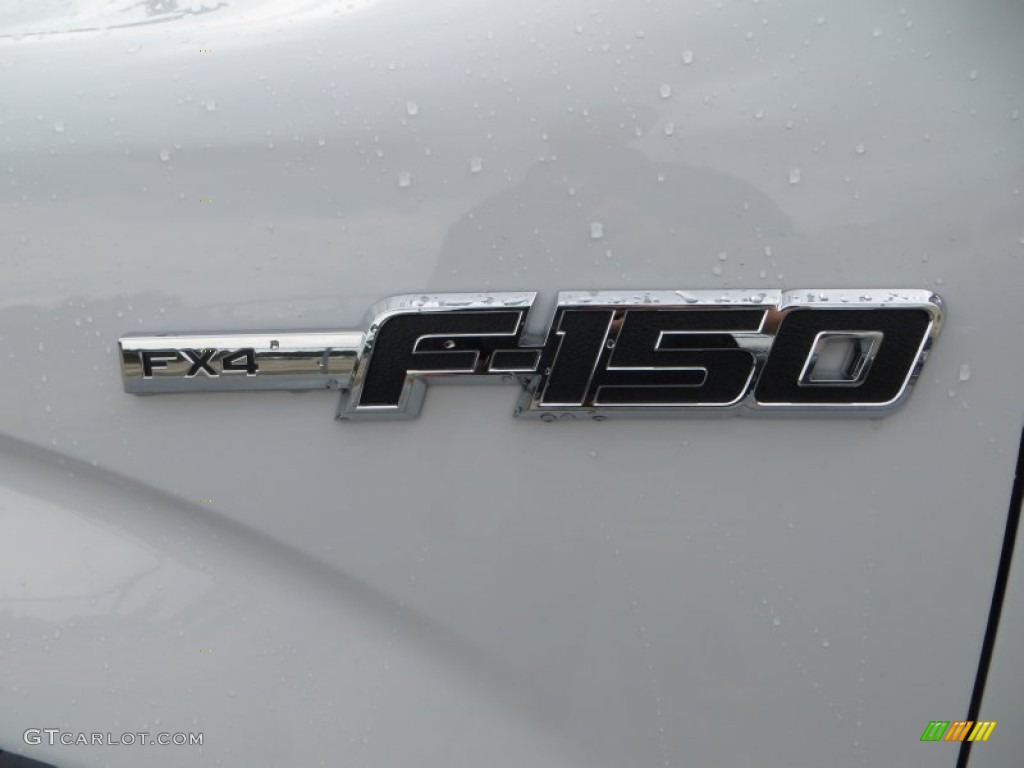 2013 F150 FX4 SuperCrew 4x4 - Oxford White / Black photo #14