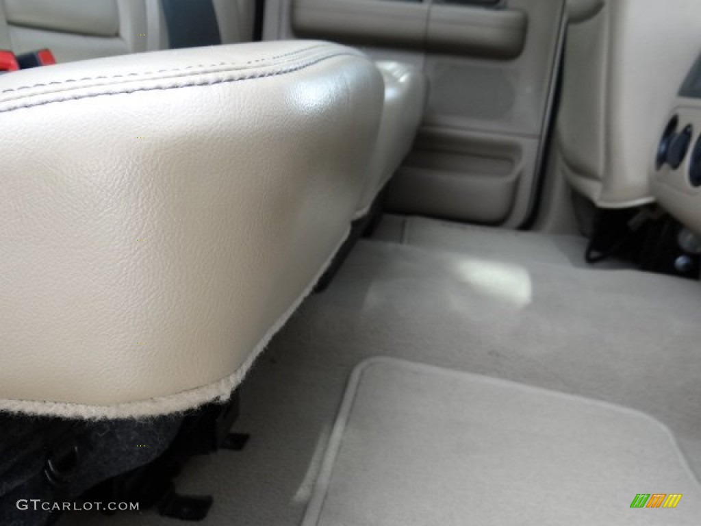 2008 F150 Limited SuperCrew - White Sand Tri-Coat / Tan photo #23