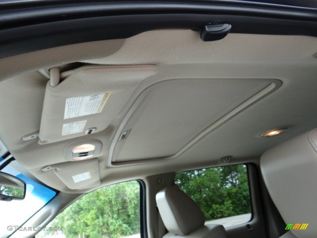 2008 F150 Limited SuperCrew - White Sand Tri-Coat / Tan photo #41