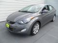 2013 Harbor Gray Metallic Hyundai Elantra Limited  photo #7