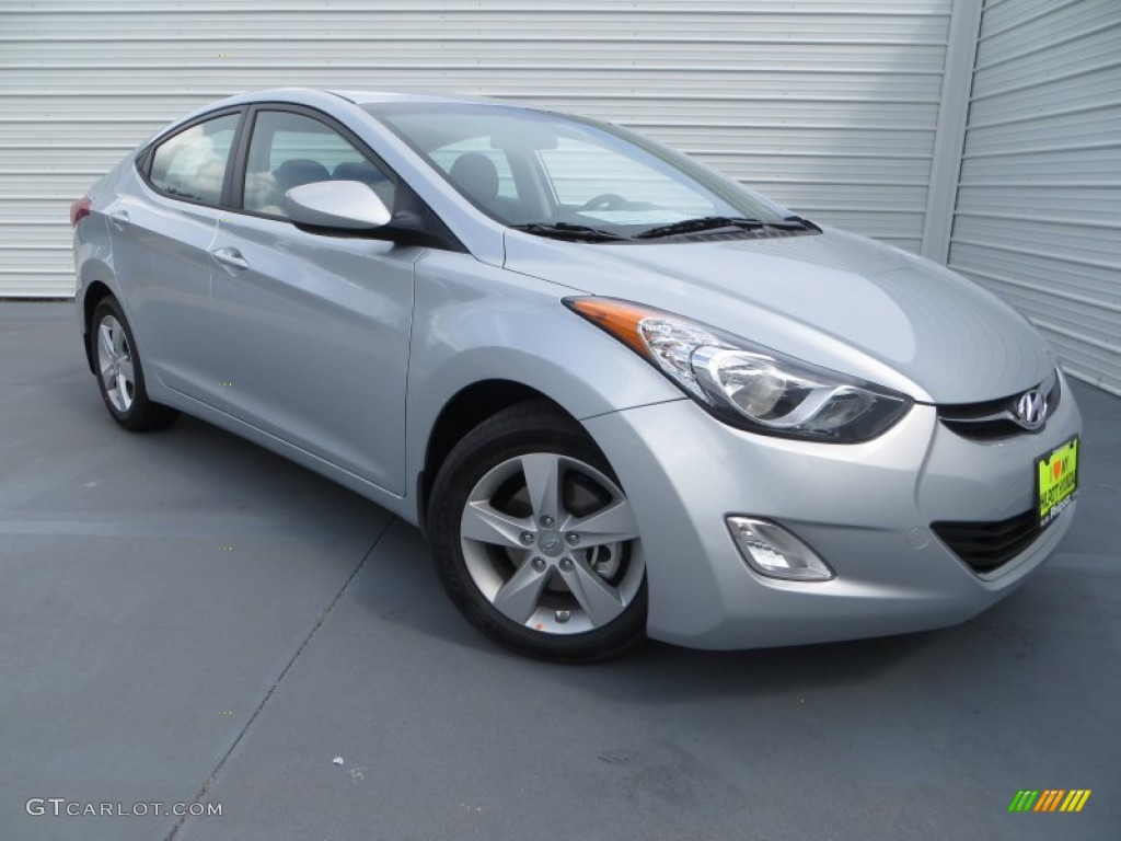 2013 Elantra GLS - Silver / Gray photo #2