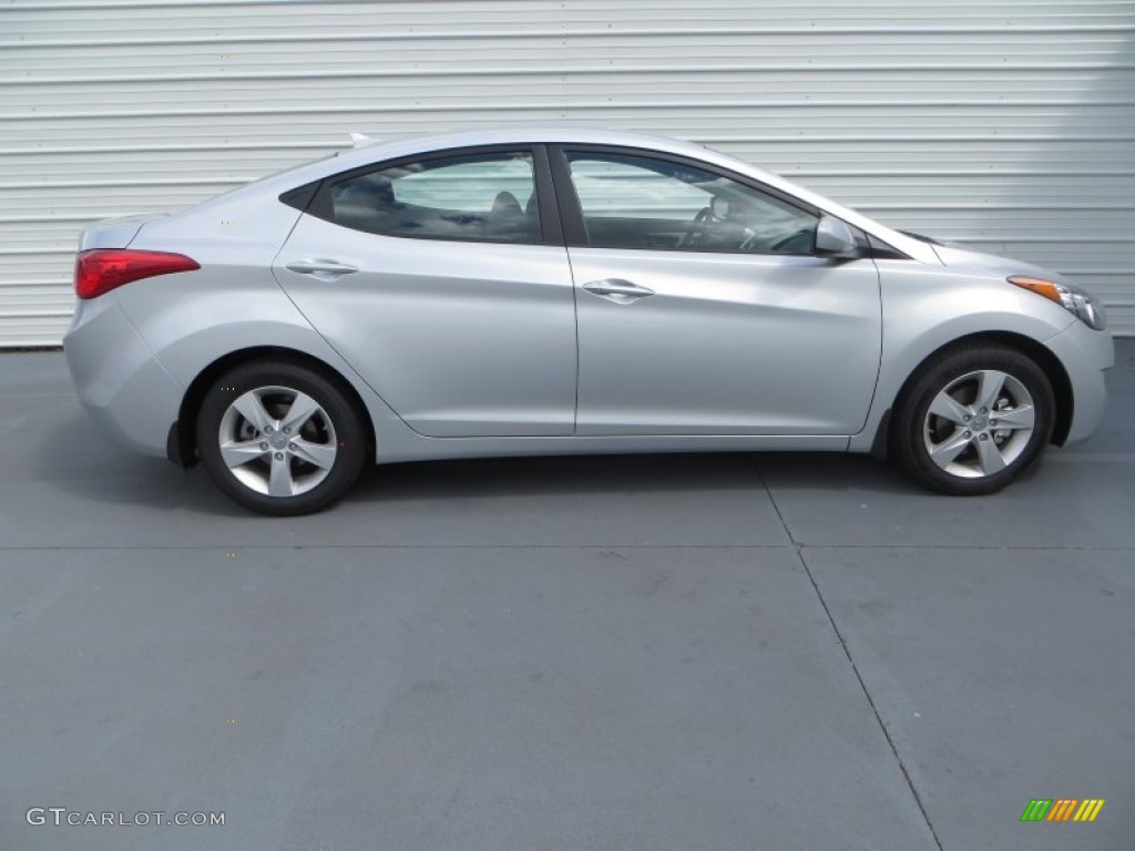2013 Elantra GLS - Silver / Gray photo #3