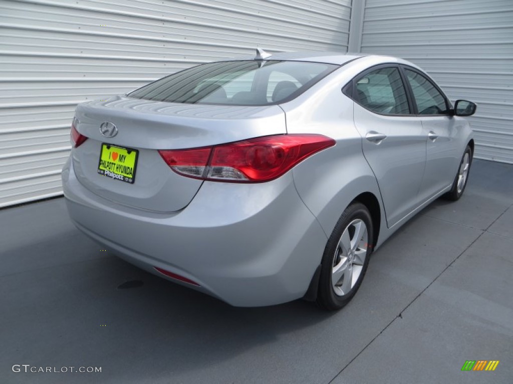 2013 Elantra GLS - Silver / Gray photo #4
