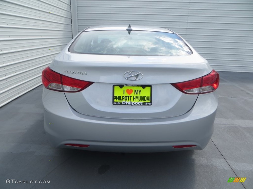 2013 Elantra GLS - Silver / Gray photo #5