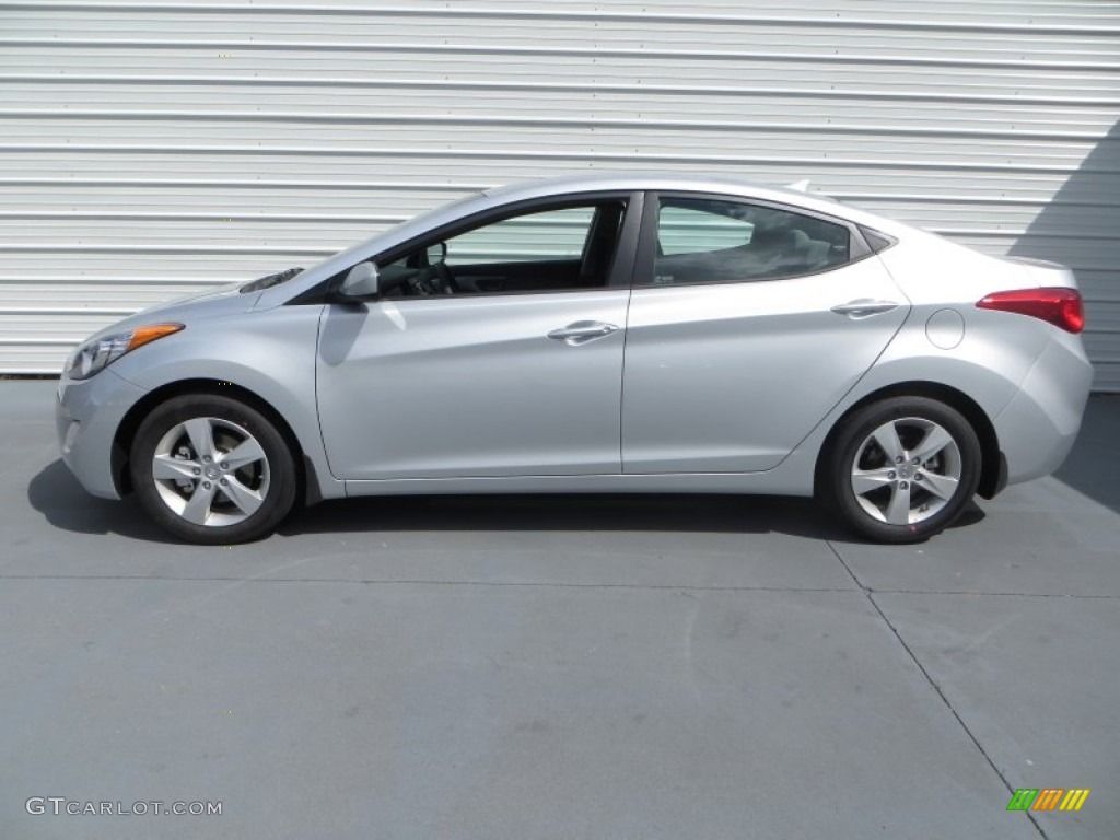 2013 Elantra GLS - Silver / Gray photo #6