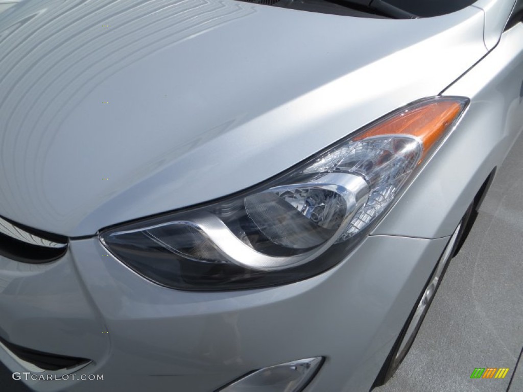 2013 Elantra GLS - Silver / Gray photo #9