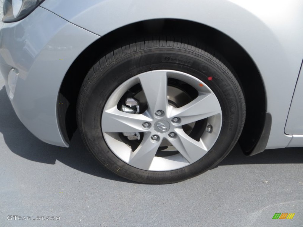 2013 Elantra GLS - Silver / Gray photo #10