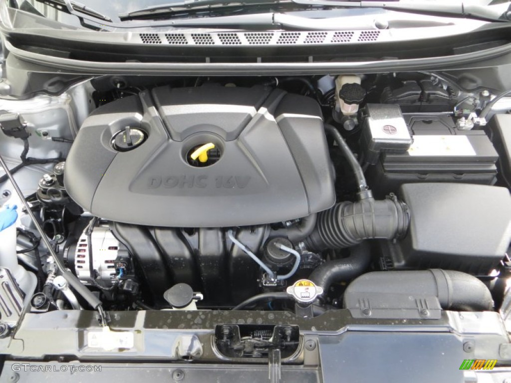 2013 Elantra GLS - Silver / Gray photo #14