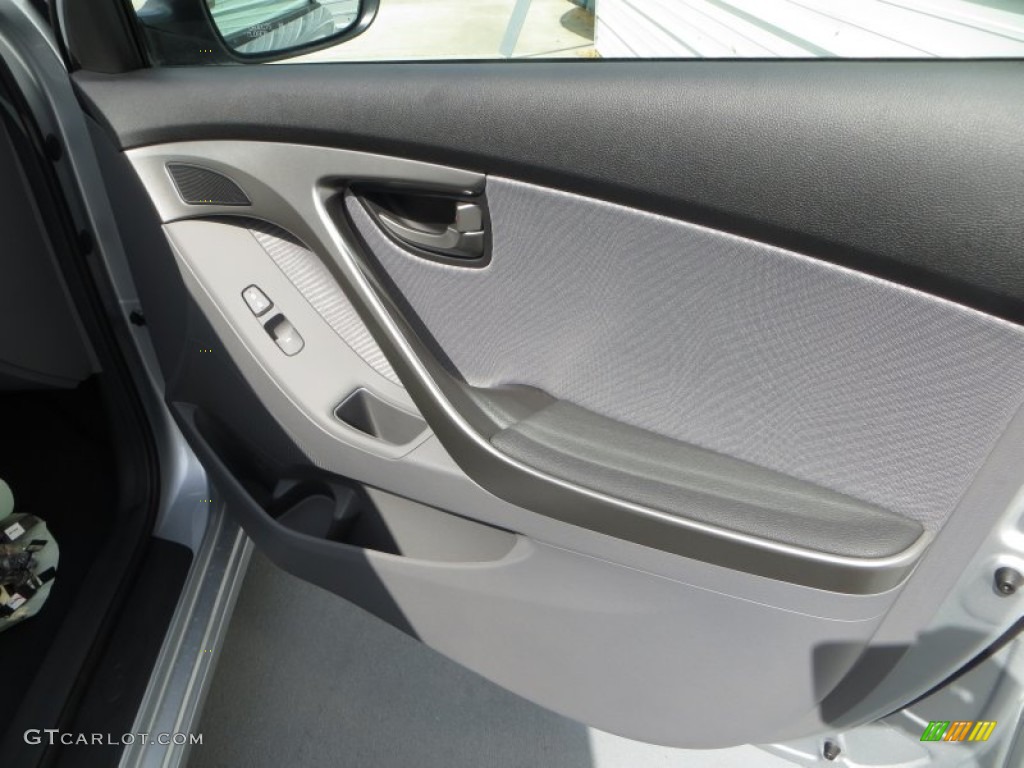 2013 Elantra GLS - Silver / Gray photo #15