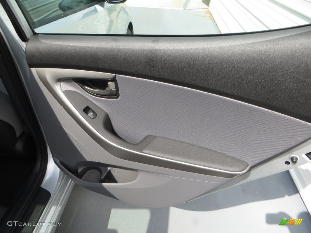 2013 Elantra GLS - Silver / Gray photo #18
