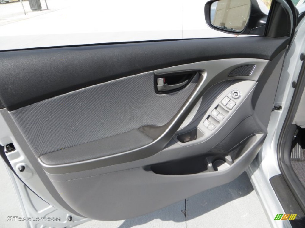 2013 Elantra GLS - Silver / Gray photo #21