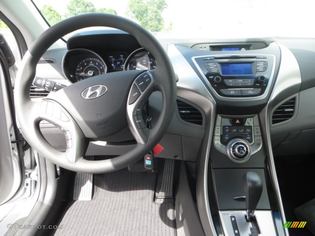 2013 Elantra GLS - Silver / Gray photo #25