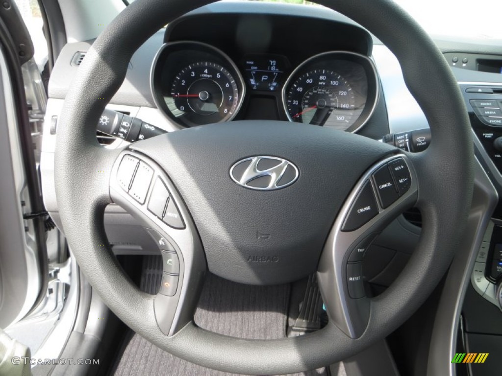 2013 Elantra GLS - Silver / Gray photo #29