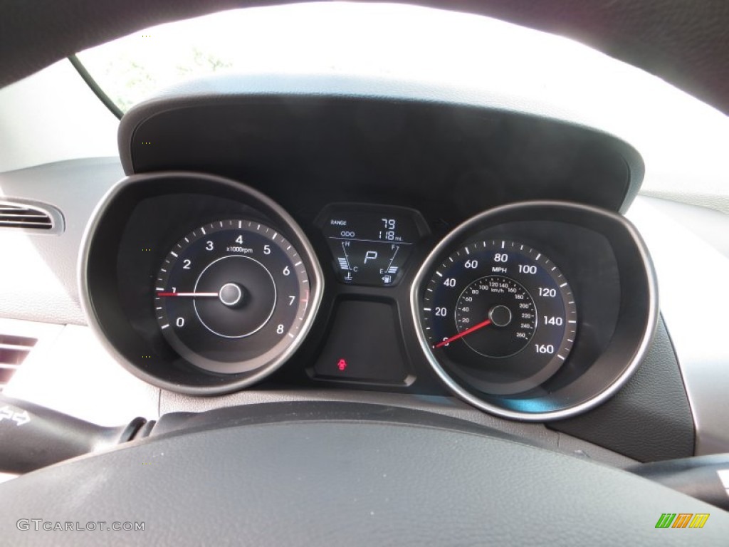 2013 Elantra GLS - Silver / Gray photo #30