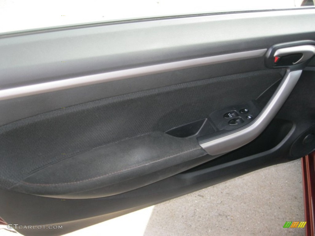 2008 Civic Si Coupe - Habanero Red Pearl / Black photo #13