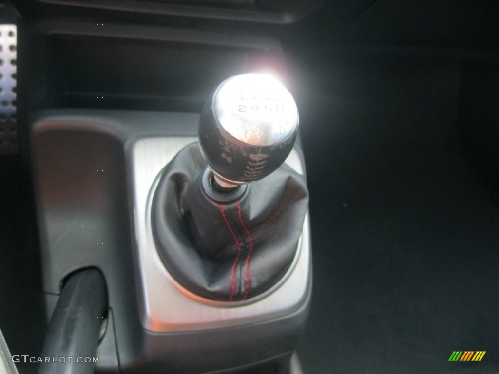 2008 Civic Si Coupe - Habanero Red Pearl / Black photo #25
