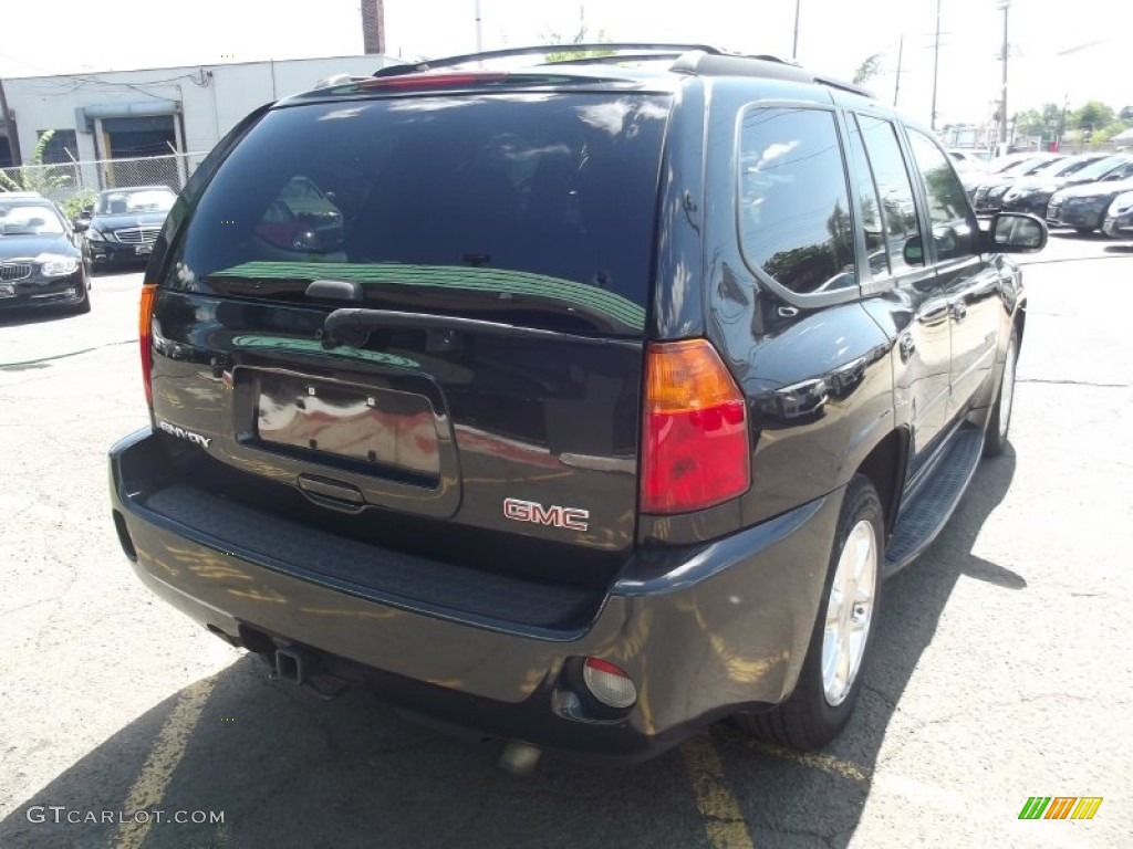 2008 Envoy Denali 4x4 - Carbon Black Metallic / Ebony photo #3