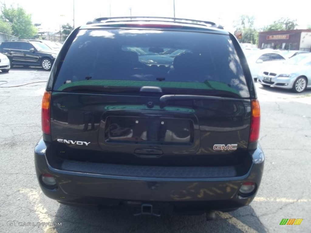 2008 Envoy Denali 4x4 - Carbon Black Metallic / Ebony photo #5