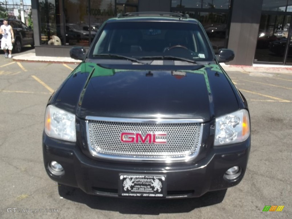 2008 Envoy Denali 4x4 - Carbon Black Metallic / Ebony photo #7