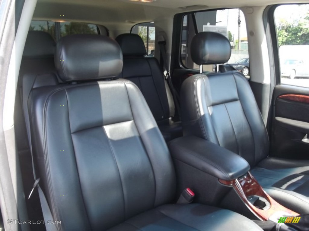 2008 Envoy Denali 4x4 - Carbon Black Metallic / Ebony photo #15
