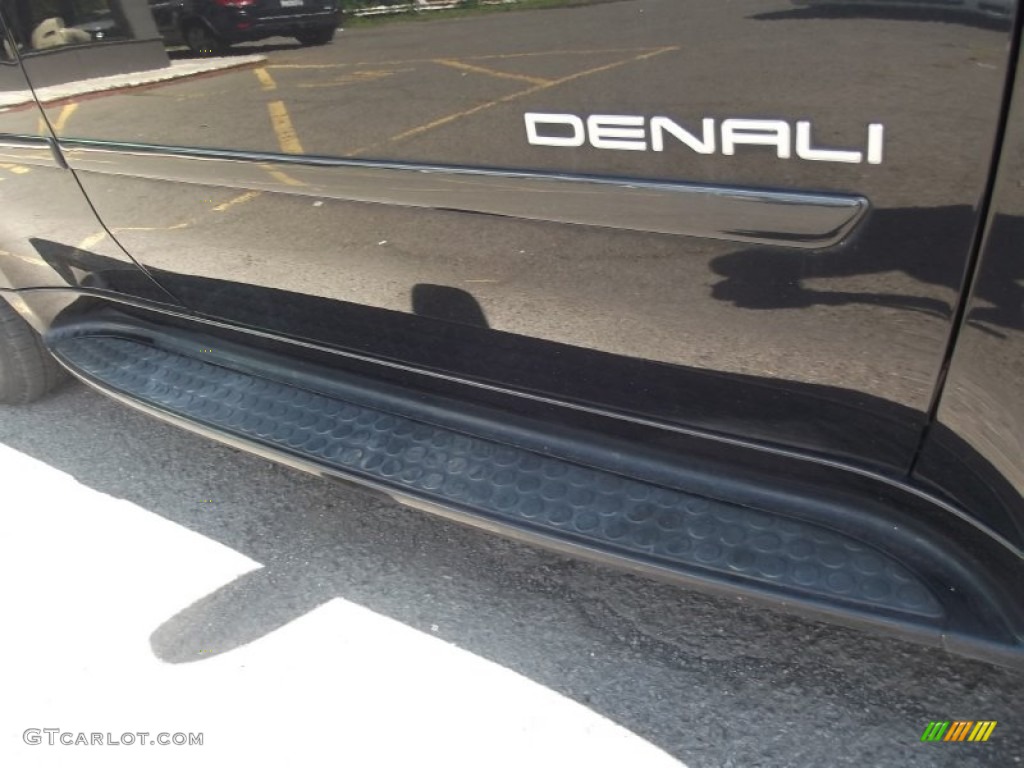 2008 Envoy Denali 4x4 - Carbon Black Metallic / Ebony photo #16