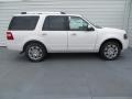 2013 White Platinum Tri-Coat Ford Expedition Limited  photo #3