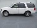 2013 White Platinum Tri-Coat Ford Expedition Limited  photo #6