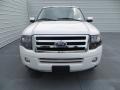 2013 White Platinum Tri-Coat Ford Expedition Limited  photo #8