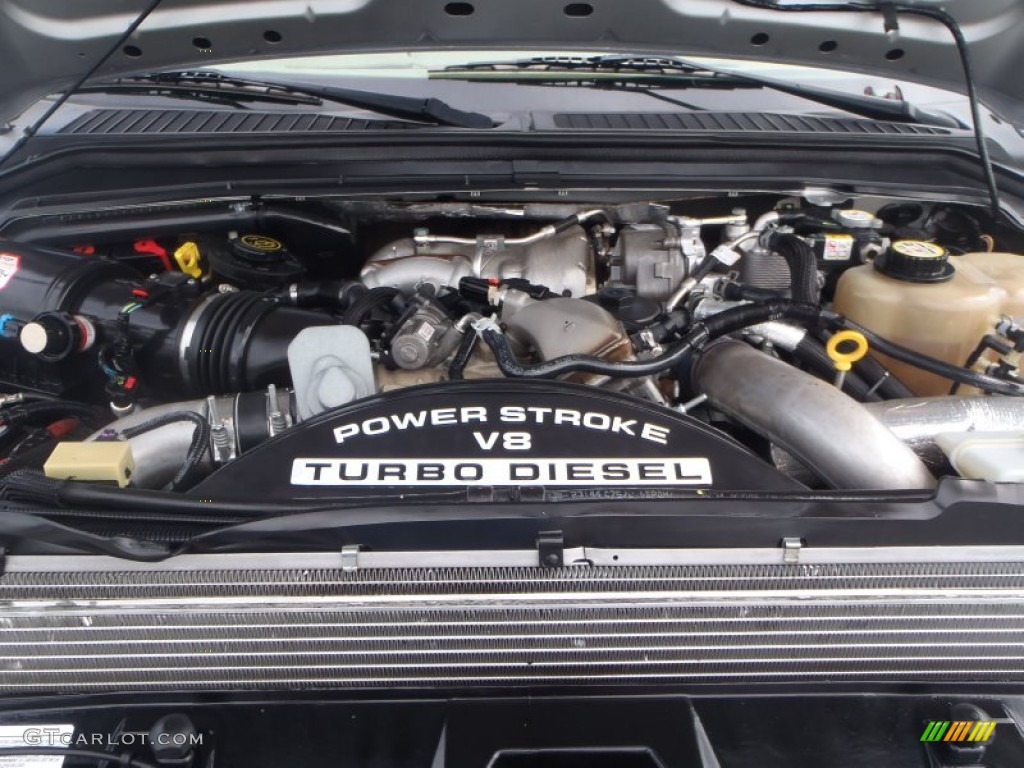 2008 Ford F350 Super Duty Lariat Crew Cab 4x4 6.4L 32V Power Stroke Turbo Diesel V8 Engine Photo #84619504