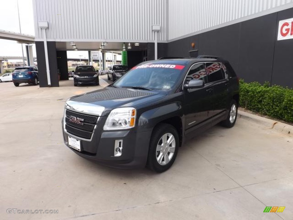 Cyber Gray Metallic 2011 GMC Terrain SLE Exterior Photo #84619508