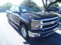 2014 Black Chevrolet Silverado 1500 LTZ Crew Cab  photo #1