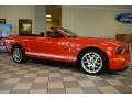 2007 Torch Red Ford Mustang Shelby GT500 Convertible  photo #3
