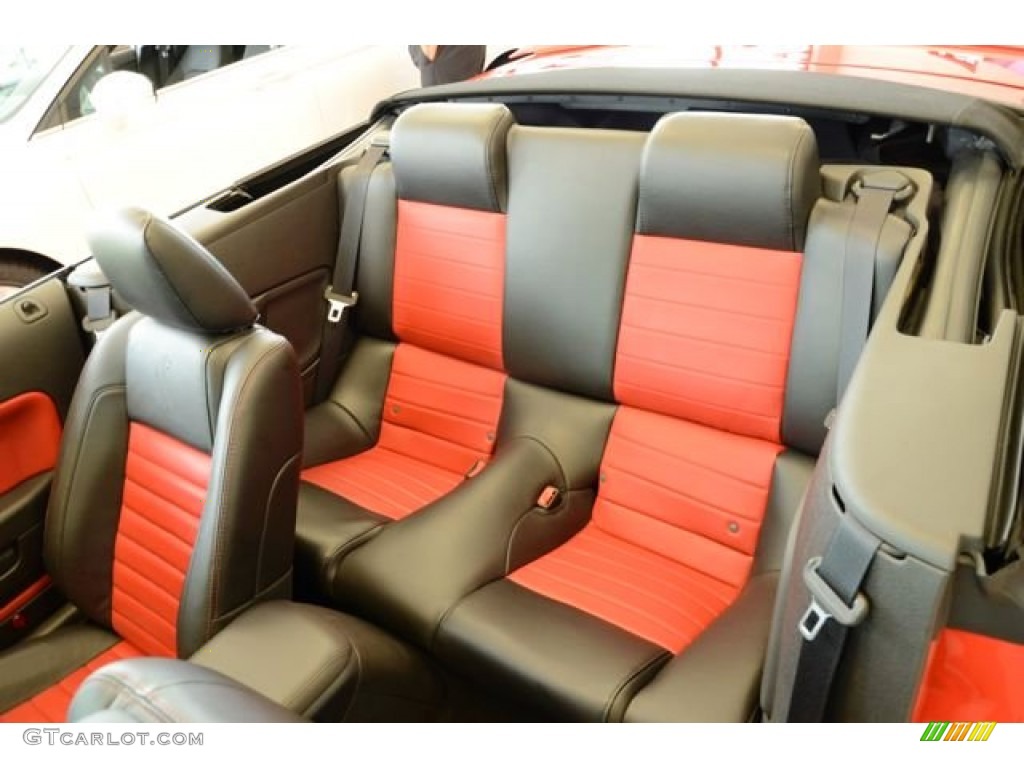 2007 Ford Mustang Shelby GT500 Convertible Rear Seat Photos