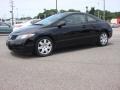 Crystal Black Pearl - Civic LX Coupe Photo No. 2