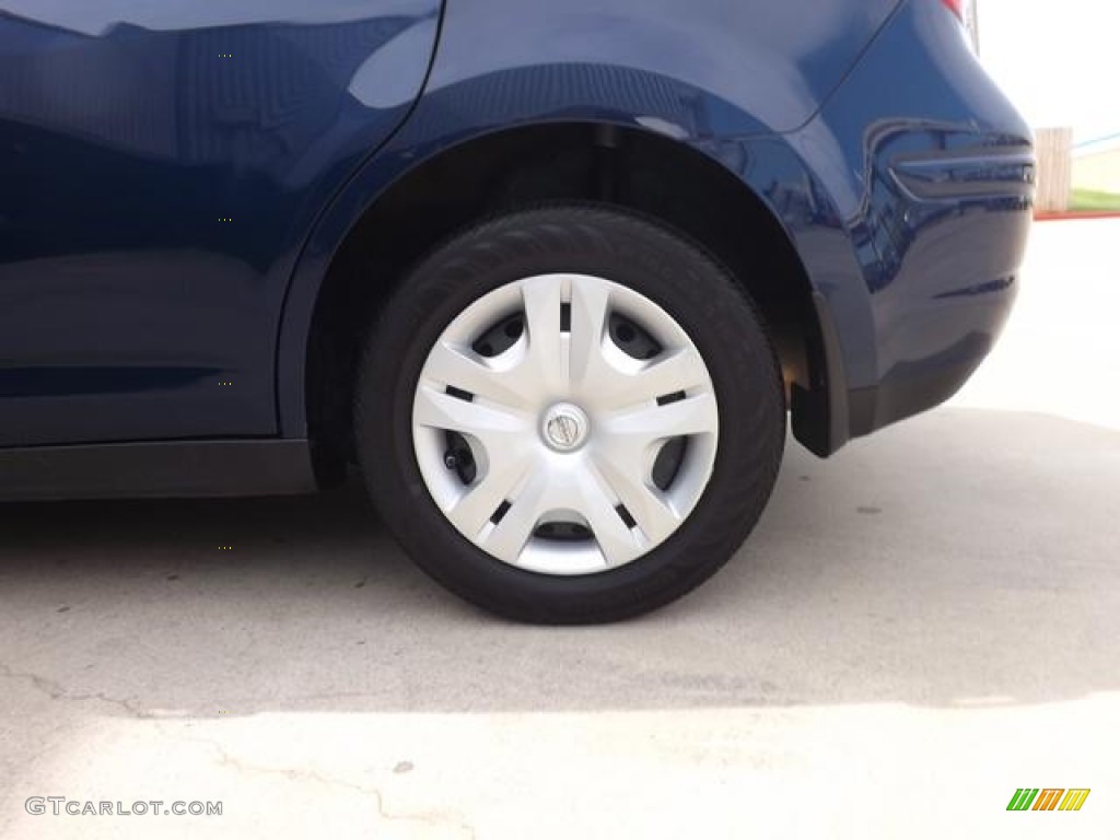 2012 Versa 1.8 S Hatchback - Blue Onyx Metallic / Charcoal photo #15