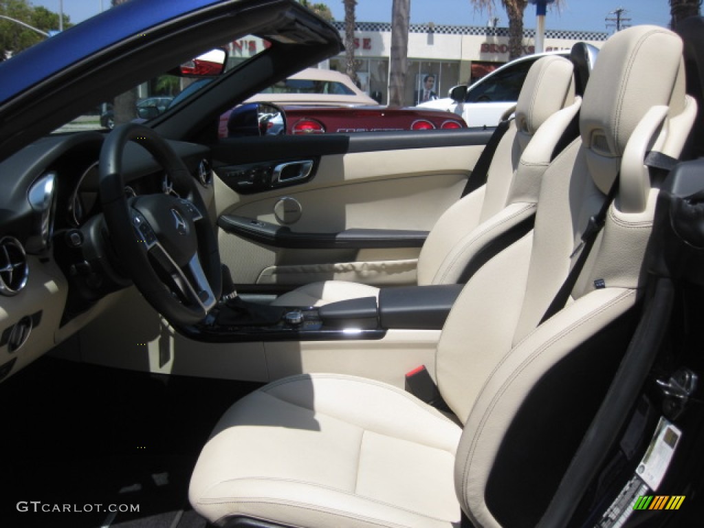 2013 SLK 250 Roadster - designo Mystic Blue / Sahara Beige photo #19