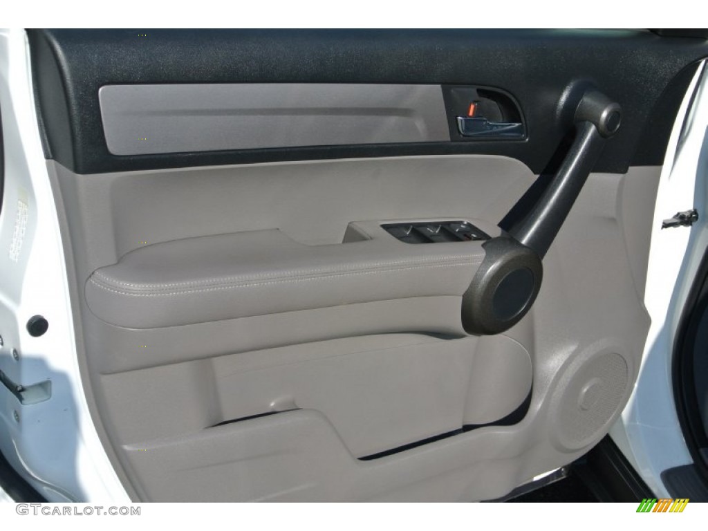 2011 CR-V EX-L - Taffeta White / Gray photo #10