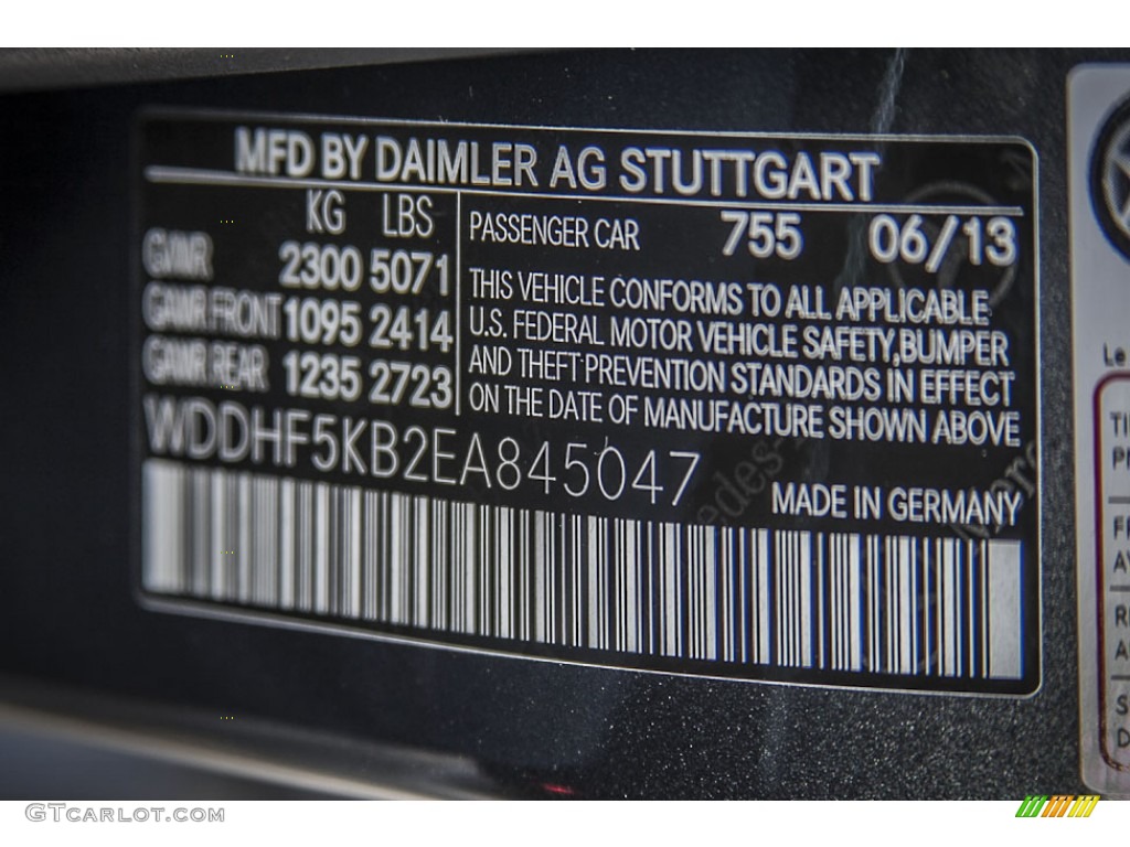 2014 E 350 Sport Sedan - Steel Gray Metallic / Black photo #7