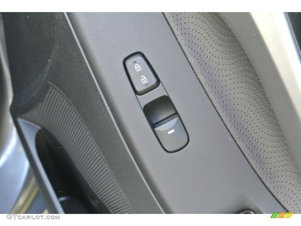 2012 Elantra Limited - Harbor Gray Metallic / Black photo #26
