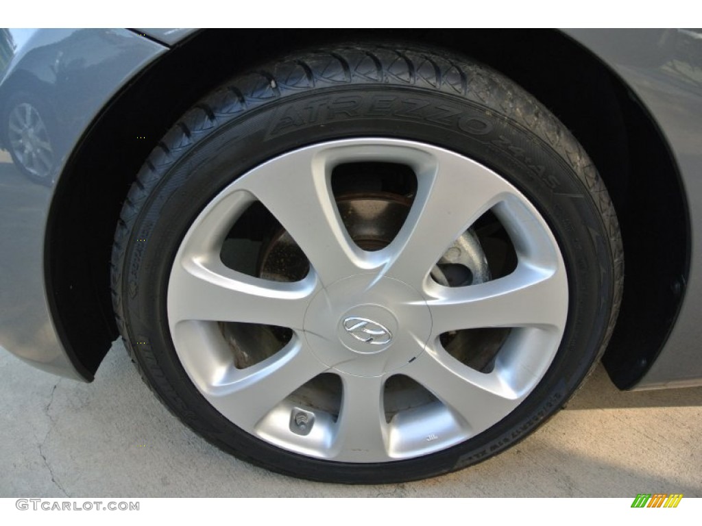 2012 Elantra Limited - Harbor Gray Metallic / Black photo #28