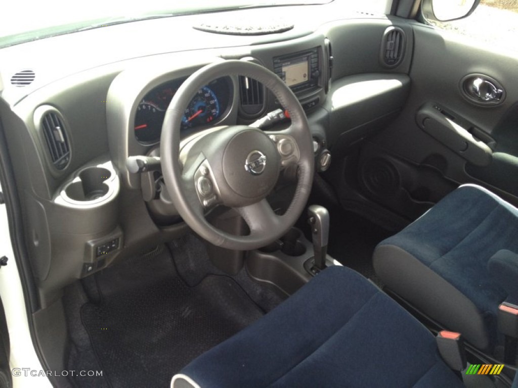 Limited Edition Black/Indigo Interior 2012 Nissan Cube 1.8 S Indigo Limited Edition Photo #84627119