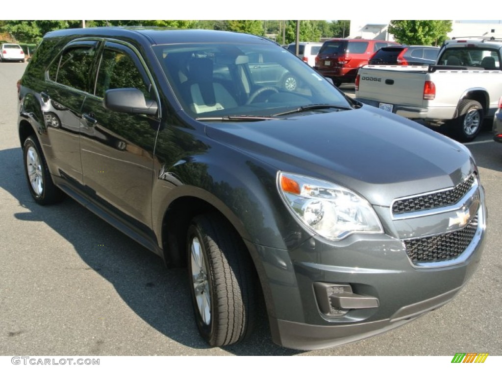 Cyber Gray Metallic 2011 Chevrolet Equinox LS Exterior Photo #84627233