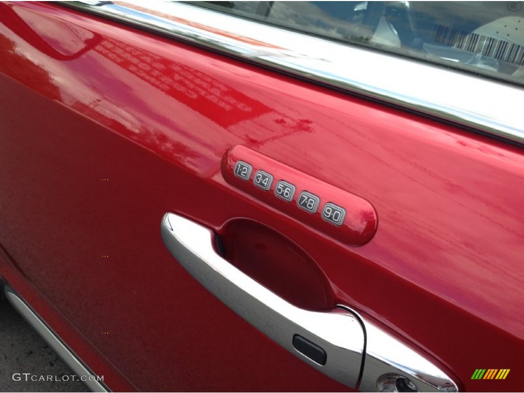 2011 MKX AWD - Red Candy Metallic / Medium Light Stone photo #10