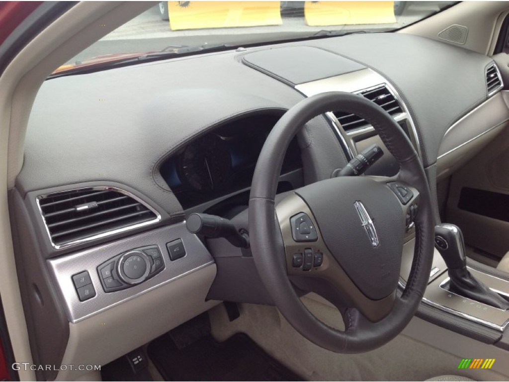 2011 MKX AWD - Red Candy Metallic / Medium Light Stone photo #11