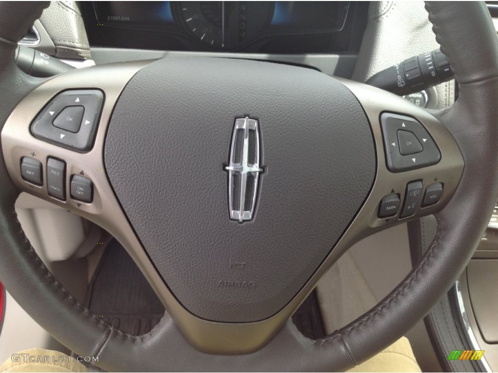 2011 MKX AWD - Red Candy Metallic / Medium Light Stone photo #21
